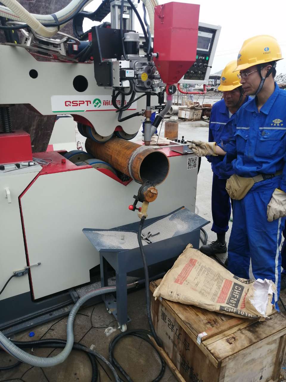 Welding construction skills of large storage tanks