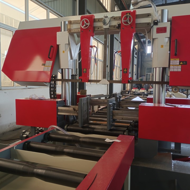 CNC pipe band saw machine