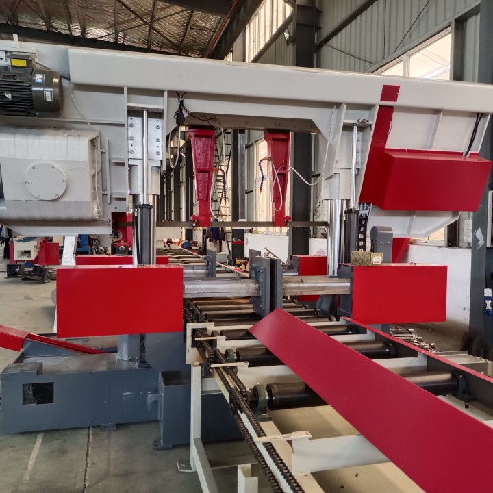 CNC pipe band saw machine