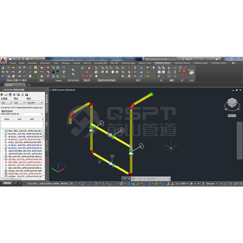 Pipe Shop Fabrication Detail Design Software