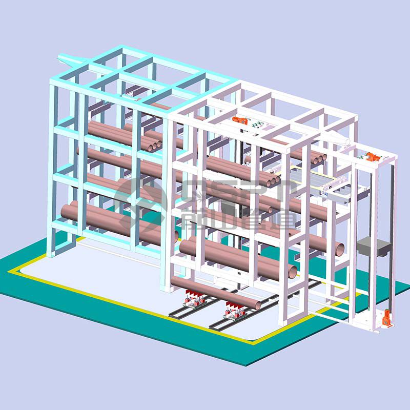 3D Storage Warehouse for Pipe