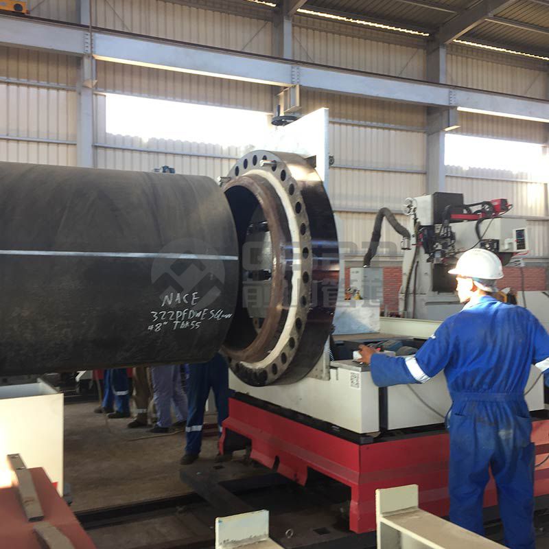 Pipe Fabrication Fast Fitting-Up Machine