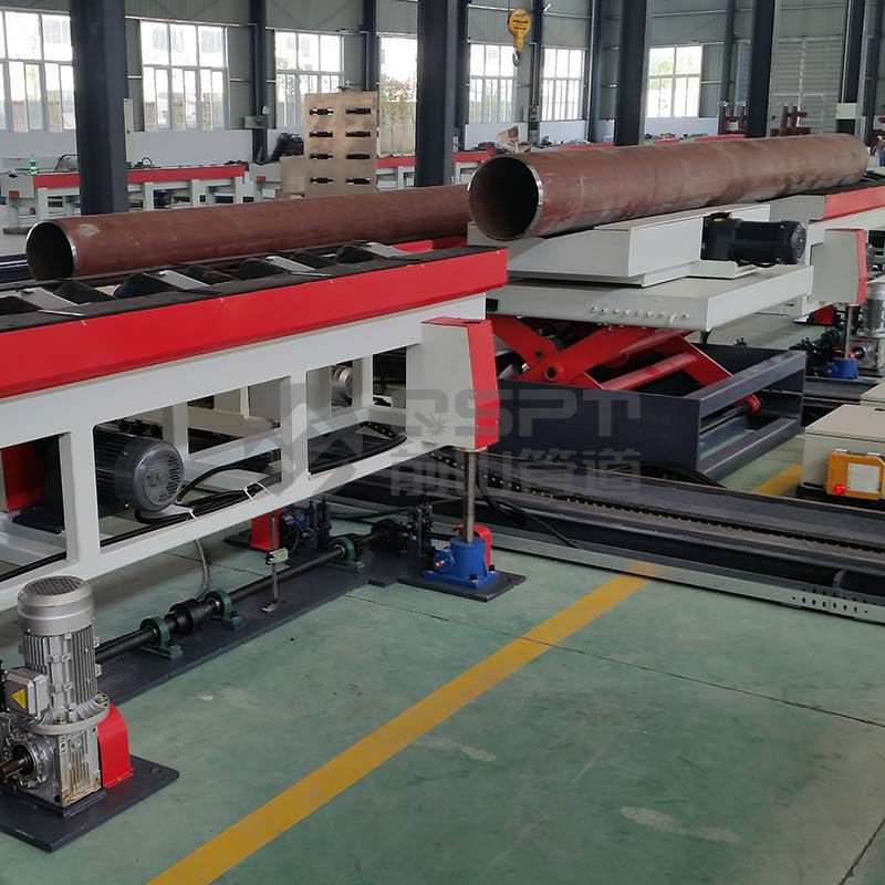 Pipe longitudinal Roller Conveying System (for End Beveling Machine)