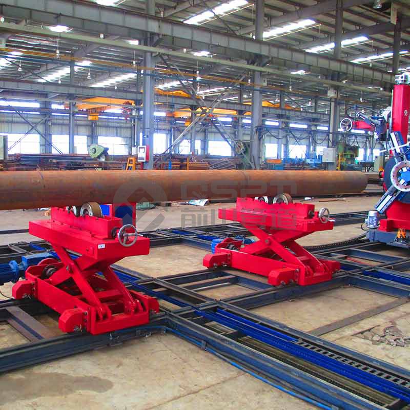 Piping Rail & Trolley Conveying System (Scissor Type)