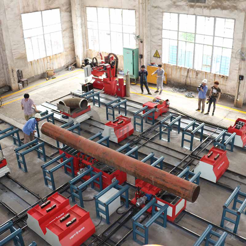 Pipe Fabrication Battery-Powered Conveying System