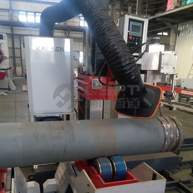 Pipe Fabrication Smoke & Dust Dissipating System
