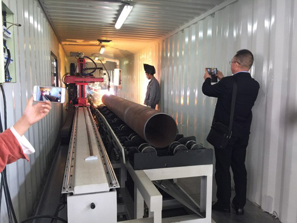 Pipe Cutting and Beveling Workstation (Type-B)