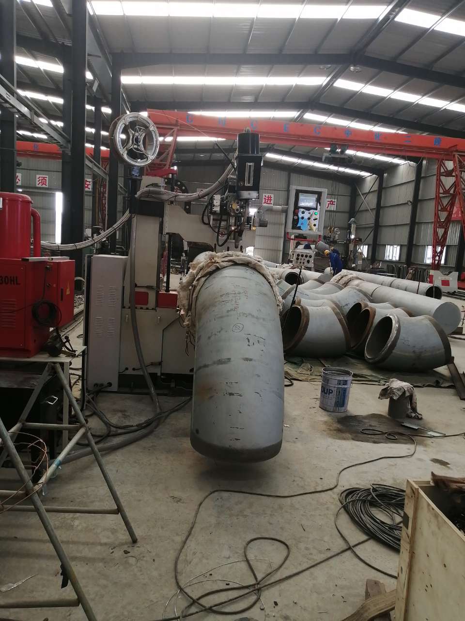 Welding construction skills of large storage tanks